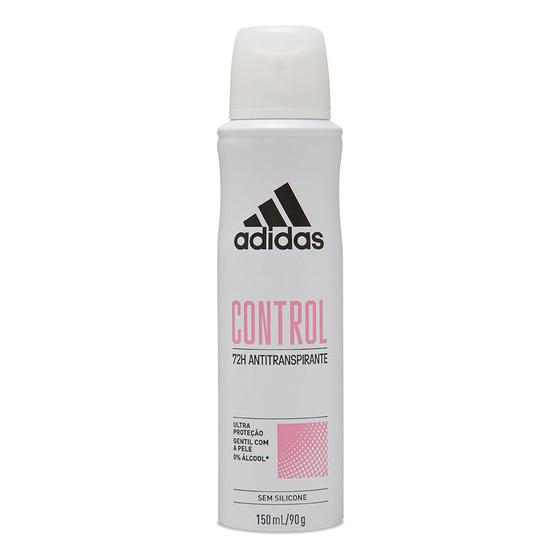 Imagem de Desodorante Aerossol Antitranspirante Adidas Feminino Control 150ml