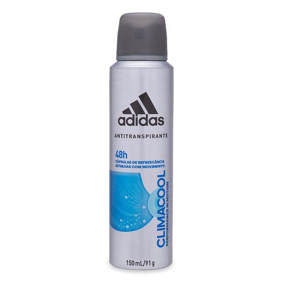 Imagem de Desodorante Aerossol Antitranspirante Adidas Masculino Climacool 150ml