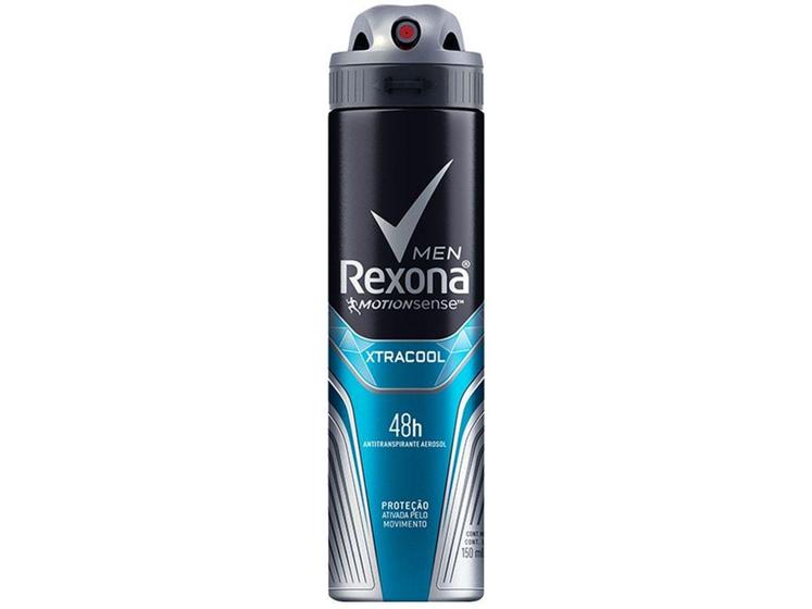 Desodorante Aerossol Antitranspirante Masculino - Rexona Xtracool 150ml Menor preço em Desodorante Aerossol Antitranspirante Masculino - Rexona Xtracool 150ml