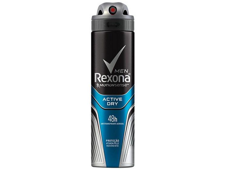 Imagem de Desodorante Aerossol Antitranspirante Rexona - Active Masculino 48 Horas 150ml