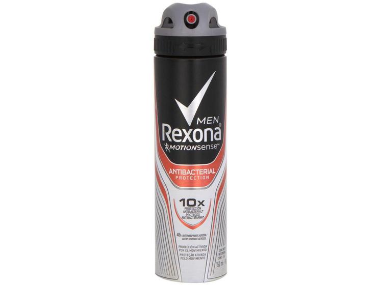 Imagem de Desodorante Aerossol Antitranspirante Rexona - Antibacterial Protection Masculino 48 Horas 150ml