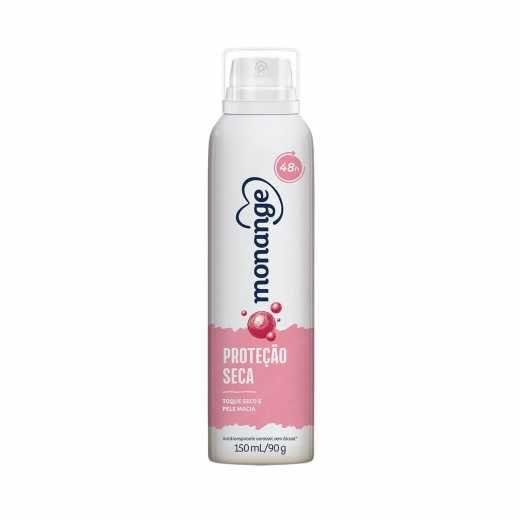 Imagem de Desodorante Aerossol Monange Proteção Seca Feminino com 150ml