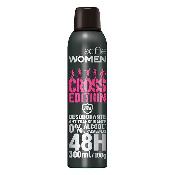 Imagem de Desodorante aerossol soffie women cross edition 300ml