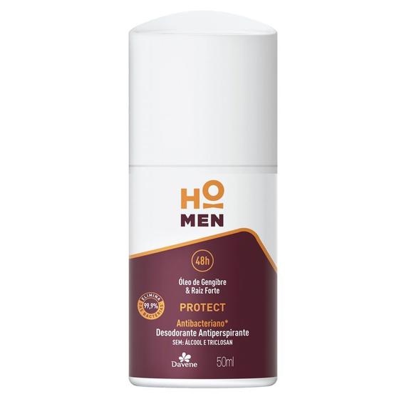 Imagem de Desodorante Antiperspirante Ho Men Antibac Roll On Protect 50ml