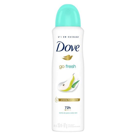 Imagem de Desodorante Antitranspirante Aerosol Dove Go Fresh Pera e Aloe Vera 150ml