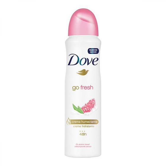 Imagem de Desodorante antitranspirante aerosol dove go fresh romã & verbena 150ml