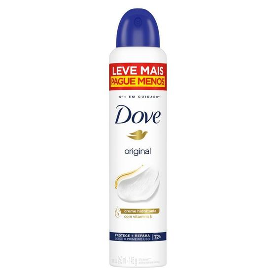 Imagem de Desodorante Antitranspirante Aerosol Dove Original 250ml Leve Mais Pague Menos