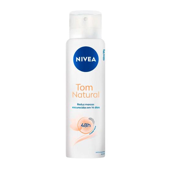 Imagem de Desodorante Antitranspirante Aerosol Nivea Tom Natural 150ml