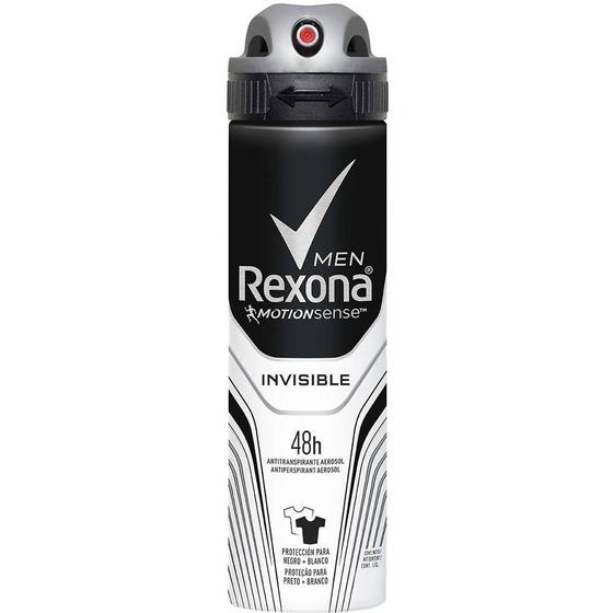 Imagem de Desodorante Antitranspirante Aerosol Rexona Invisible 90g