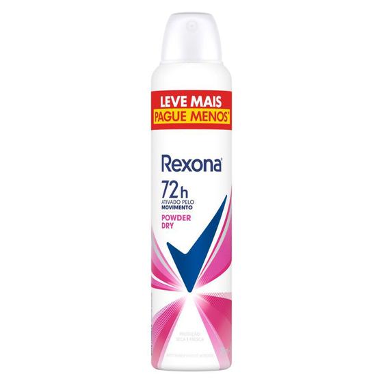 Imagem de Desodorante Antitranspirante Aerosol Rexona Powder Dry 250 ml
