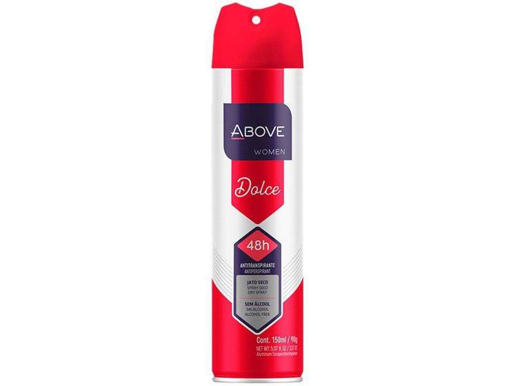 Imagem de Desodorante Antitranspirante Aerossol Above - Clássicos Dolce Feminino Floral Frutal 150ml