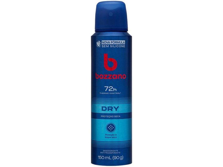 Imagem de Desodorante Antitranspirante Aerossol Bozzano - Dry Masculino 72 Horas 150ml