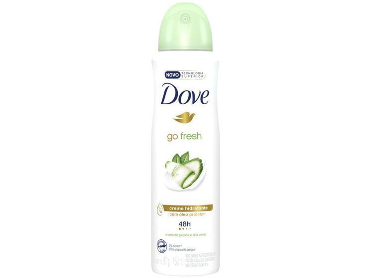 Imagem de Desodorante Antitranspirante Aerossol Dove - Go Fresh Pepino e Chá Verde 150ml