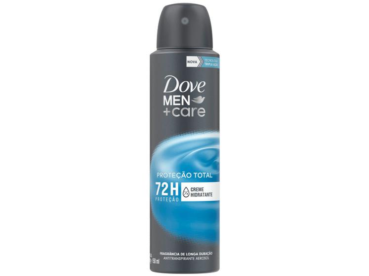 Imagem de Desodorante Antitranspirante Aerossol Dove Men+Care Proteção Total Masculino 72 Horas 150ml