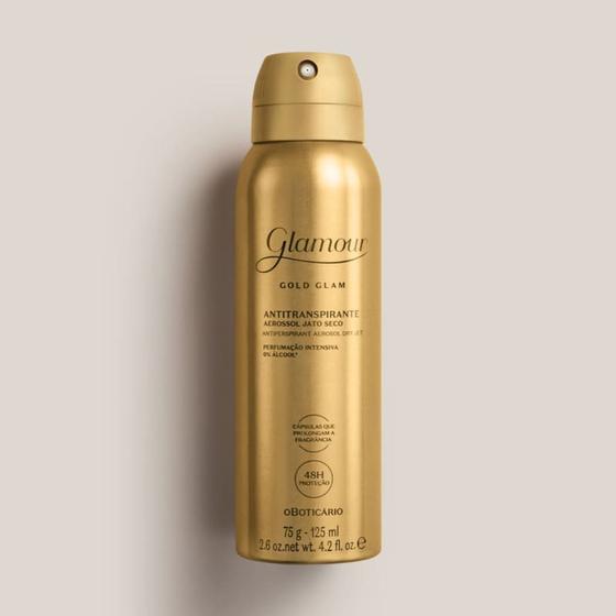 Imagem de Desodorante Antitranspirante Aerossol Glamour Gold Glam 75g