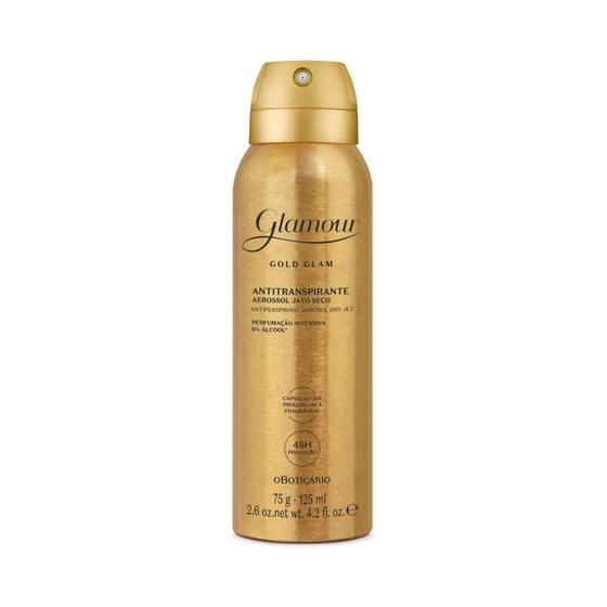 Imagem de Desodorante Antitranspirante Aerossol Glamour Gold Glam 75g