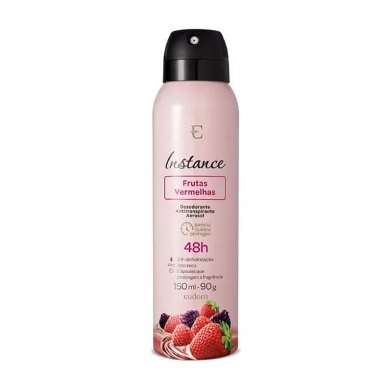 Imagem de Desodorante Antitranspirante Aerossol Instance Frutas Vermelhas 150ml/90g