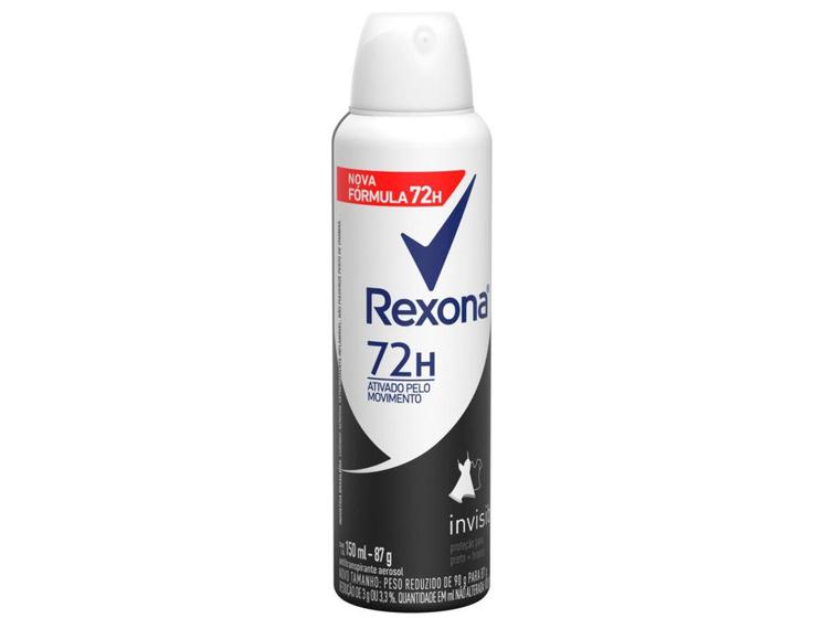 Desodorante Antitranspirante Aerossol Rexona - Invisible Feminino 72 Horas 150ml é ruim? Desodorante Antitranspirante Aerossol Rexona - Invisible Feminino 72 Horas 150ml é boa?