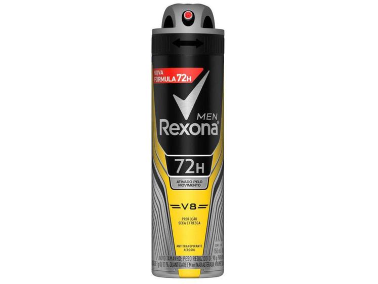 Imagem de Desodorante Antitranspirante Aerossol Rexona - Motion Sense V8 Masculino 72 Horas 150ml