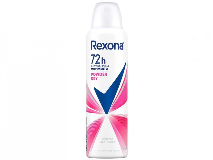 Desodorante Antitranspirante Aerossol Rexona - Powder Dry Feminino 72 Horas 150ml é ruim? Desodorante Antitranspirante Aerossol Rexona - Powder Dry Feminino 72 Horas 150ml é boa?