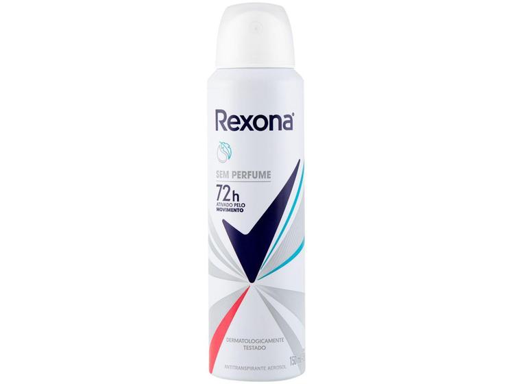 Imagem de Desodorante Antitranspirante Aerossol Rexona - sem Perfume Feminino 72 Horas 150ml