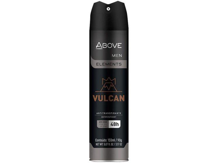 Imagem de Desodorante Antitranspirante Aerossol Vegano - Above Elements Vulcan Masculino Oriental Aromático