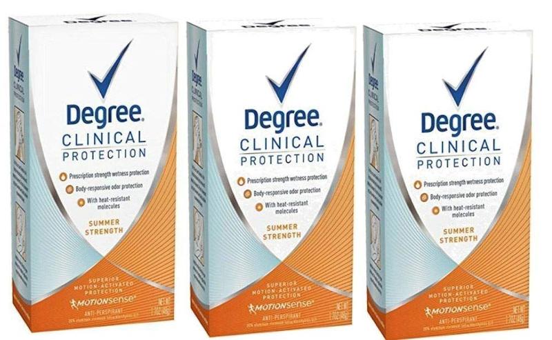 Imagem de Desodorante antitranspirante Degree Clinical Protection Summer 50mL