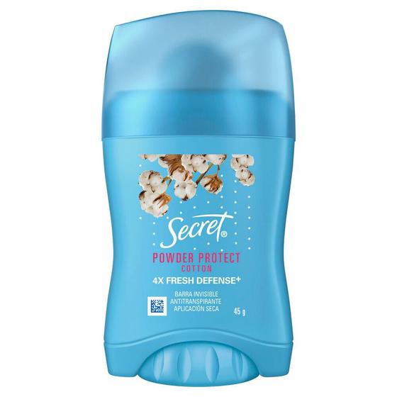 Desodorante Antitranspirante em Barra Secret Powder Protect Algodão 45g Menor preço em Desodorante Antitranspirante em Barra Secret Powder Protect Algodão 45g