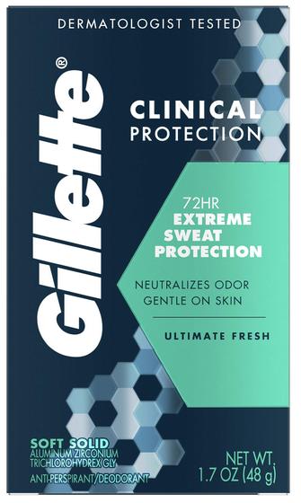 Imagem de Desodorante antitranspirante Gillette Clinical Ultimate Fresh 50 ml