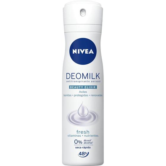 Imagem de Desodorante Antitranspirante Nivea Deomilk Fresh, Aerosol Com 150Ml