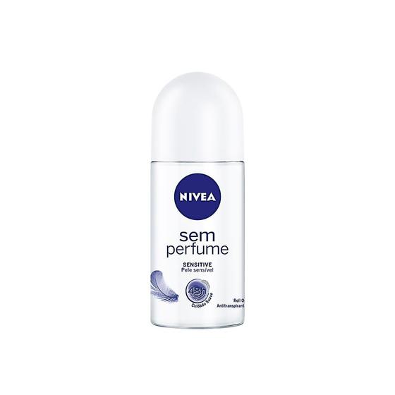 Imagem de Desodorante Antitranspirante Nivea Roll On Sem Perfume 50ml