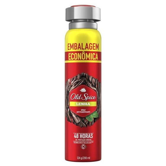 Imagem de Desodorante Antitranspirante Old Spice Jato Lenha Aerossol 200mL