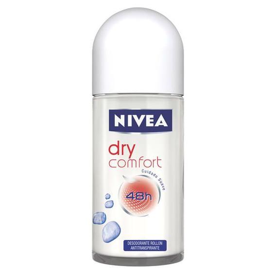 Imagem de Desodorante antitranspirante roll on nivea dry comfort 50ml