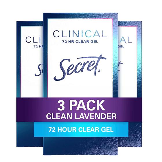 Imagem de Desodorante antitranspirante Secret Clinical Strength Clear Gel