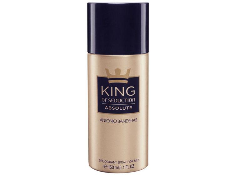 Imagem de Desodorante Antonio Banderas King of Seduction - Spray Masculino 150ml