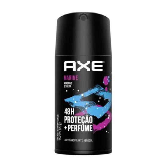 Imagem de Desodorante Axe Aerosol Marine 48h 90g