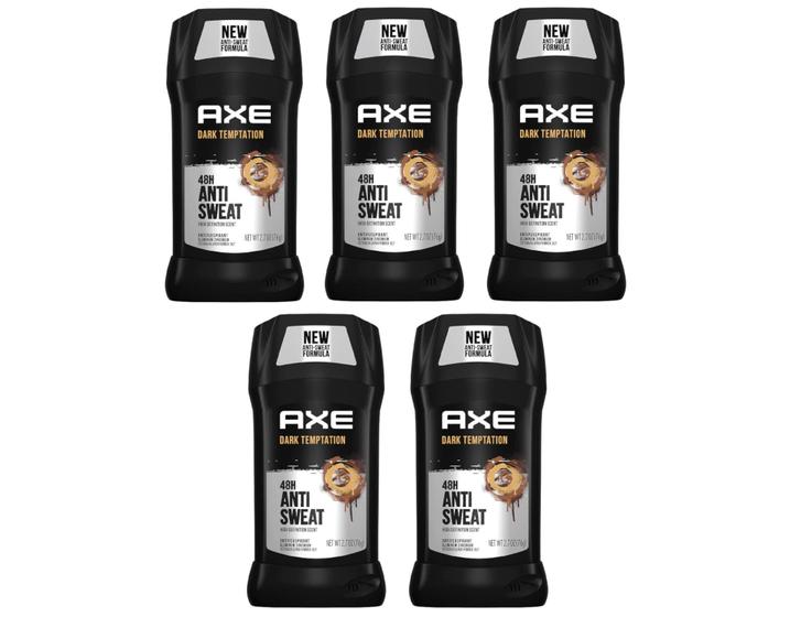 Imagem de Desodorante AXE Dry Dark Temptation - Bastão 80ml (Pack com 5)