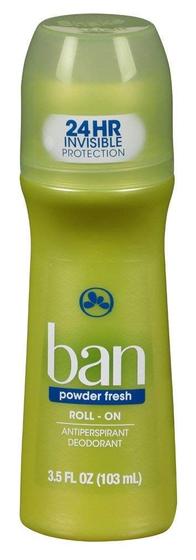 Imagem de Desodorante Ban Roll-On Pó Fresco - Pacote com 6 Unidades (103ml)