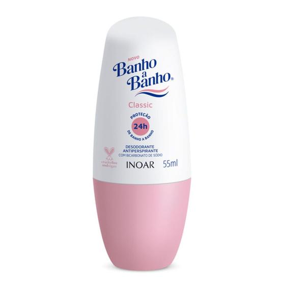 Imagem de Desodorante Banho a Banho Classic Roll-on Antiperspirante 55ml