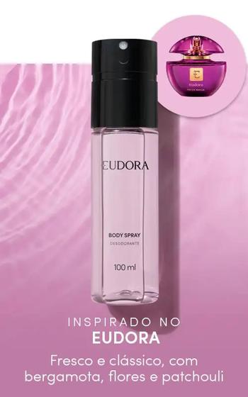 Imagem de Desodorante Body Spray Eudora 100ml