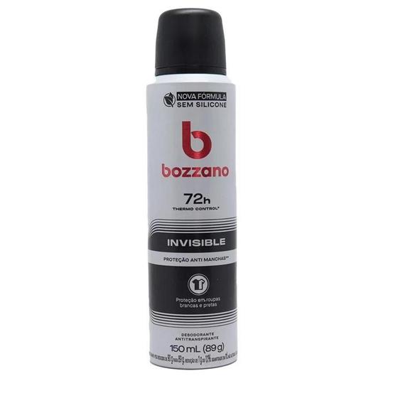 Desodorante Bozzano Aerosol 150ml Invisible Proteçao Anti Manchas 7891350032970 Menor preço em Desodorante Bozzano Aerosol 150ml Invisible Proteçao Anti Manchas 7891350032970