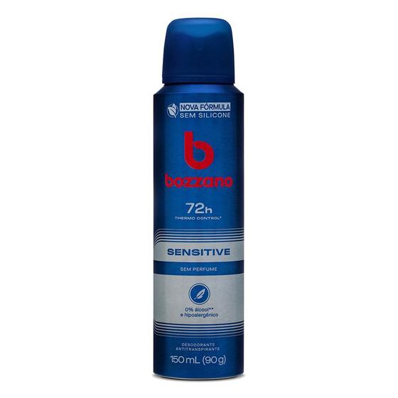 Imagem de Desodorante Bozzano Sensitive Sem Perfume Aerosol Antitranspirante 48h com 150ml