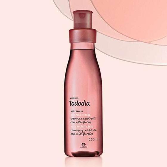 Desodorante Colônia 200ML Todo dia Body Splash Noz Pecã e Cacau ...