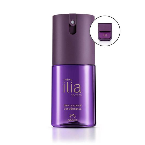 Desodorante Corporal Natura Ilía Secreto Feminino 100ml - Maria Bonita OXE Menor preço em Desodorante Corporal Natura Ilía Secreto Feminino 100ml - Maria Bonita OXE