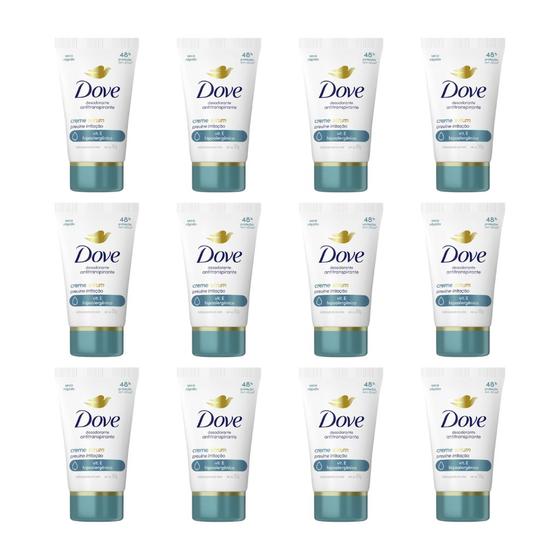 Imagem de Desodorante Creme Dove Fem Previne Irritaçao 50g -Kit C/12un