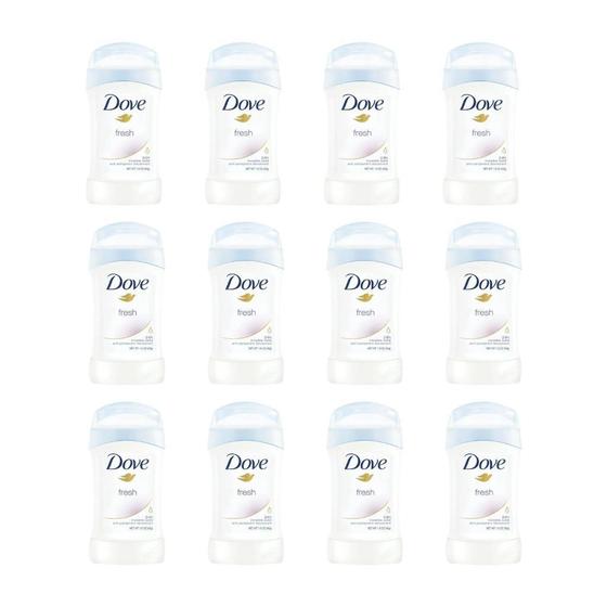 Imagem de Desodorante Creme Dove Fem Stick Fresh 45G - Kit Com 12Un