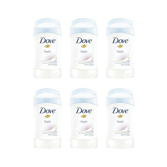 Imagem de Desodorante Creme Dove Fem Stick Fresh 45G - Kit Com 6Un