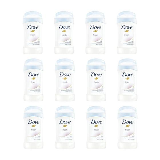 Imagem de Desodorante Creme Dove Fem Stick Powder 45G - Kit Com 12Un