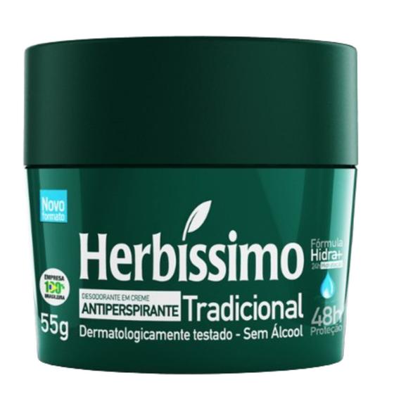 Imagem de Desodorante Creme Tradicional Herbíssimo 55G - Dana