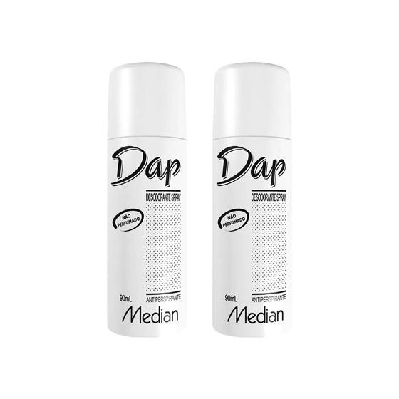 Imagem de Desodorante Dap Spray 90Ml - Kit Com 2Un